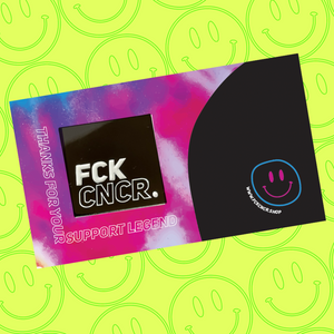 FCK CNCR Enamel Pin